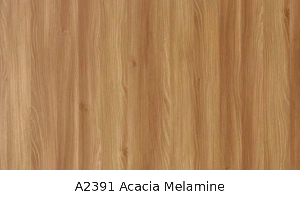 A2391 acacia melamine vanity finish