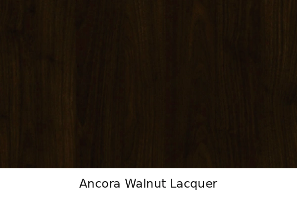 Ancora walnut paint lacquer vanity finish