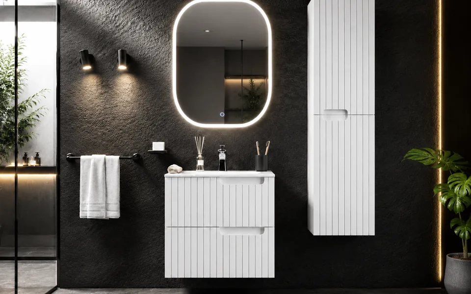 Boutique hotel PVC vanity