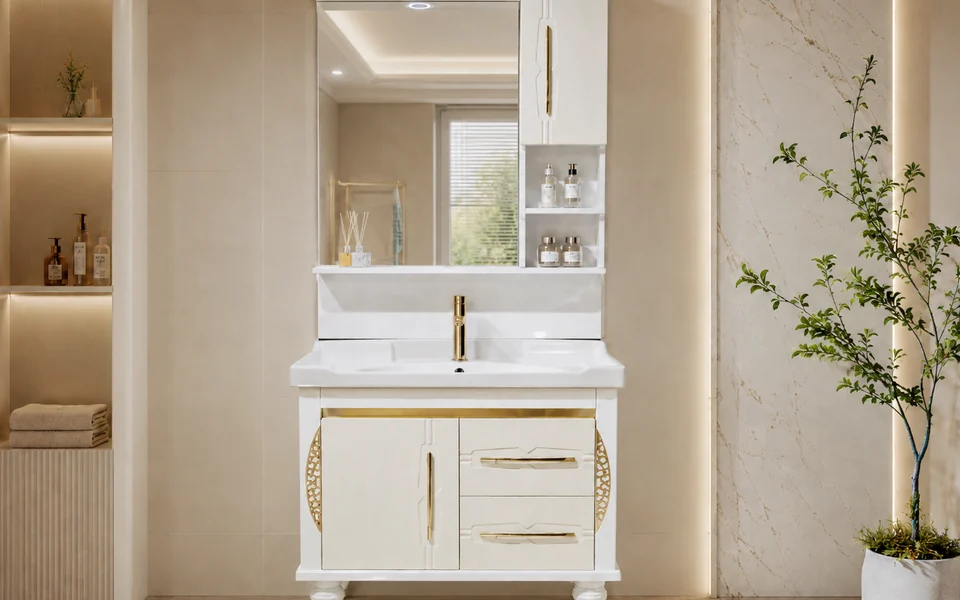 Custom freestanding vanity dimensions