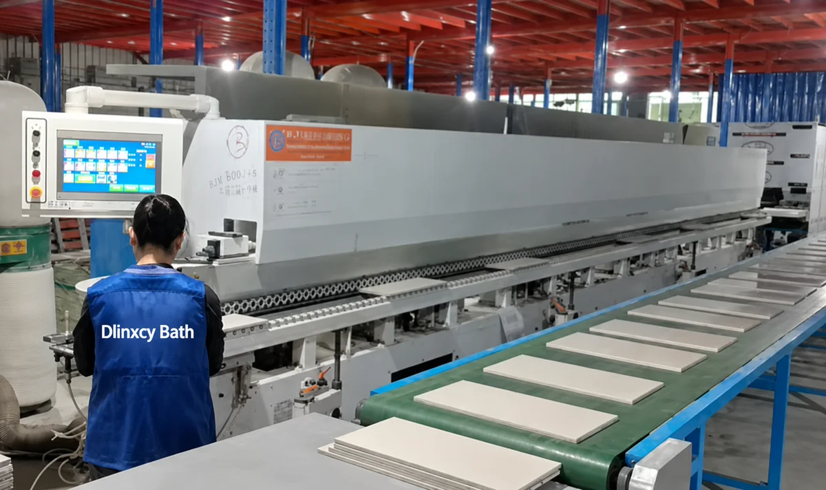 Dlinxcy production machine for vanity panels