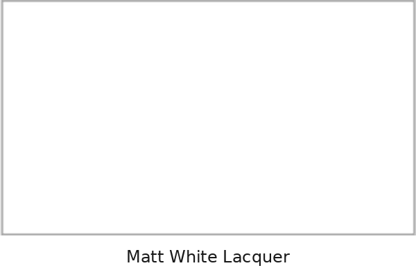 Matt white paint lacquer vanity finish