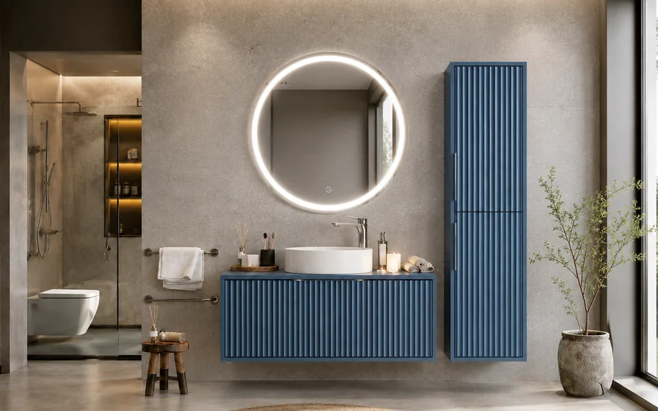 Wall hung bathroom vanity manufacturer