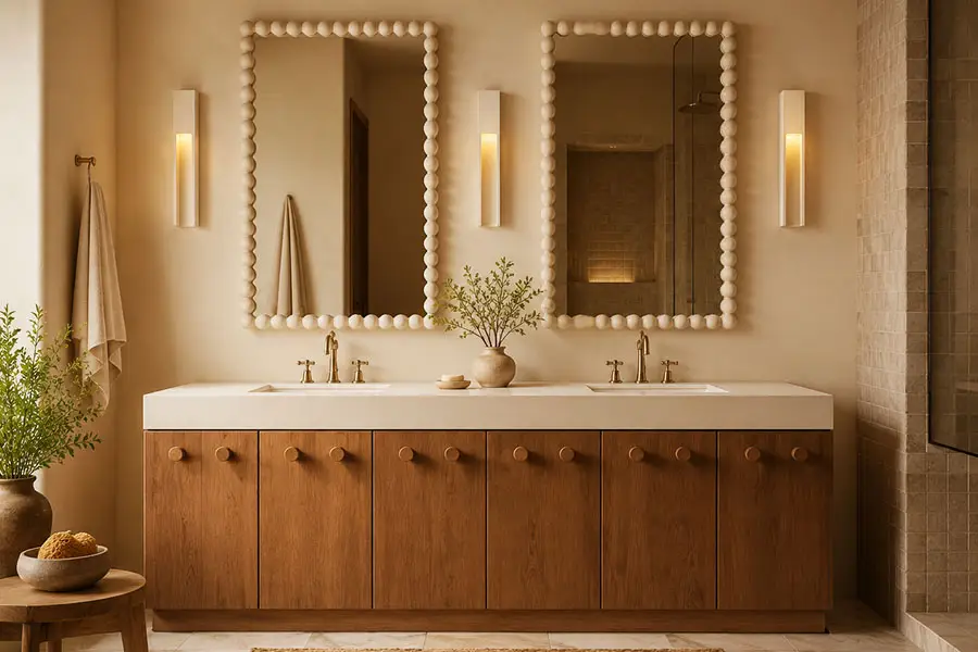 Double sink bathroom vanities sale