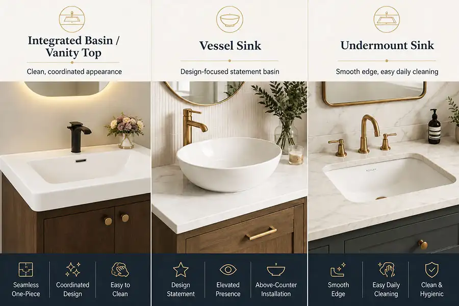 bathroom vanities Basin Type