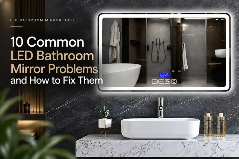 10 Common LED Bathroom Mirror Problems