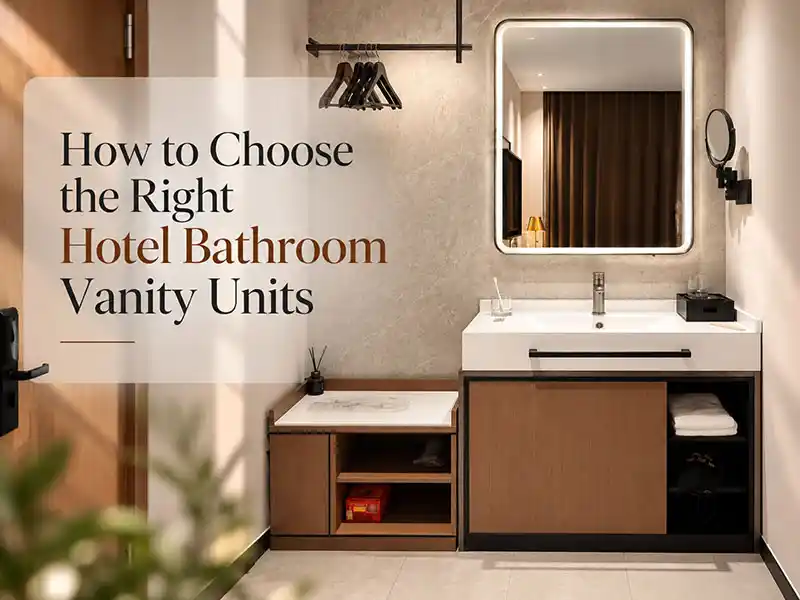 Choose the Right Hotel Bathroom Vanity Units