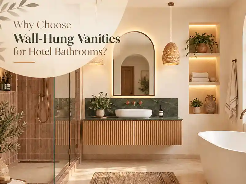 Why Choose Wall-Hung Vanities for Hotel Bathrooms